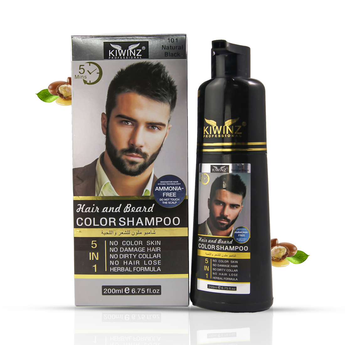 Kiwinz Professional Hair Color Shampoo